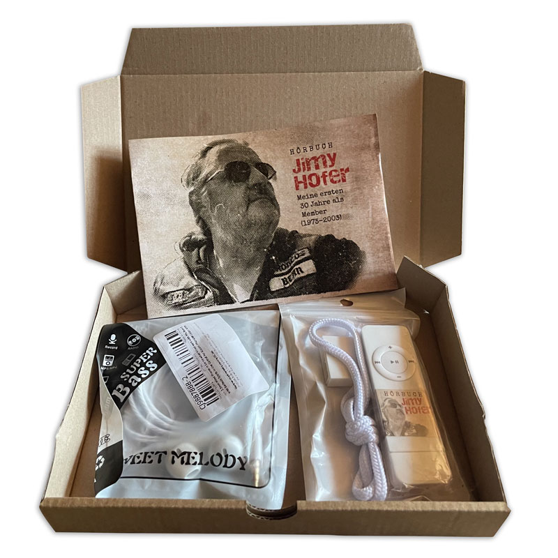 Jimy Hofer Hörbuch - Mp3 Player Set